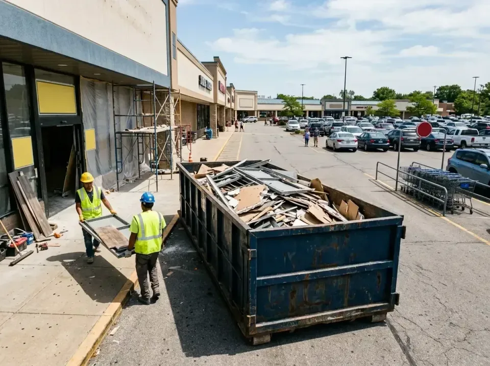 retail-store-renovation-debris-003 — frequently asked questions, Roll-off Dumpster Rentals in Midway, NC